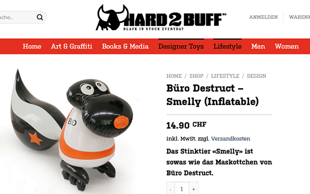 Hard2Buff Webshop