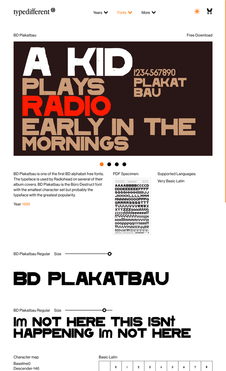 typedifferent.com Webshop